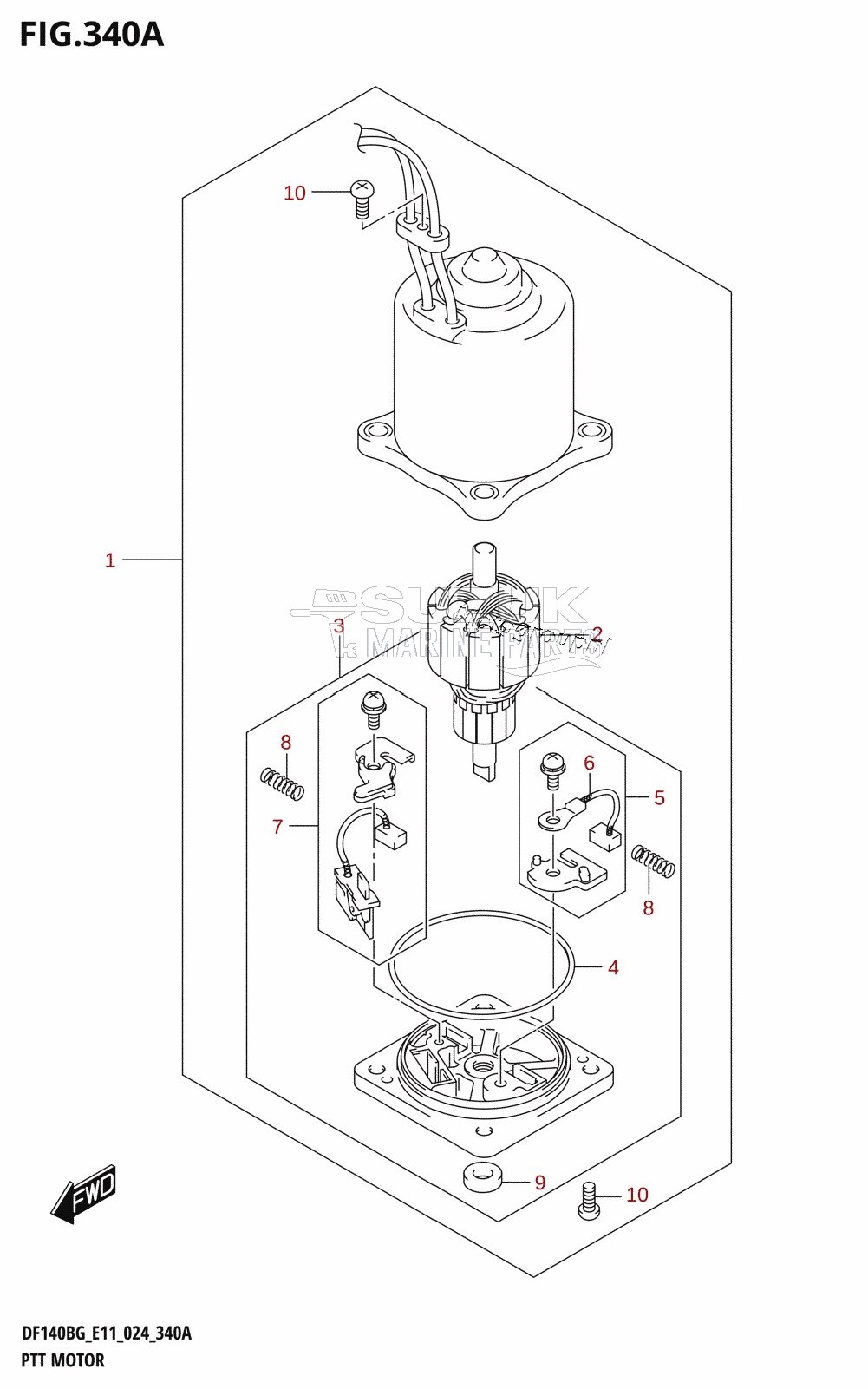 PTT MOTOR (DF115BG,DF115BZG)