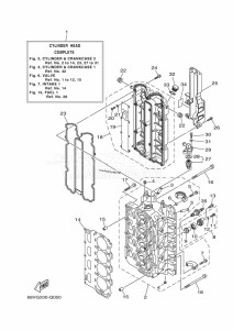 F115AETX drawing CYLINDER--CRANKCASE-2