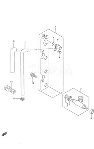 DF 90A drawing Fuel Injector