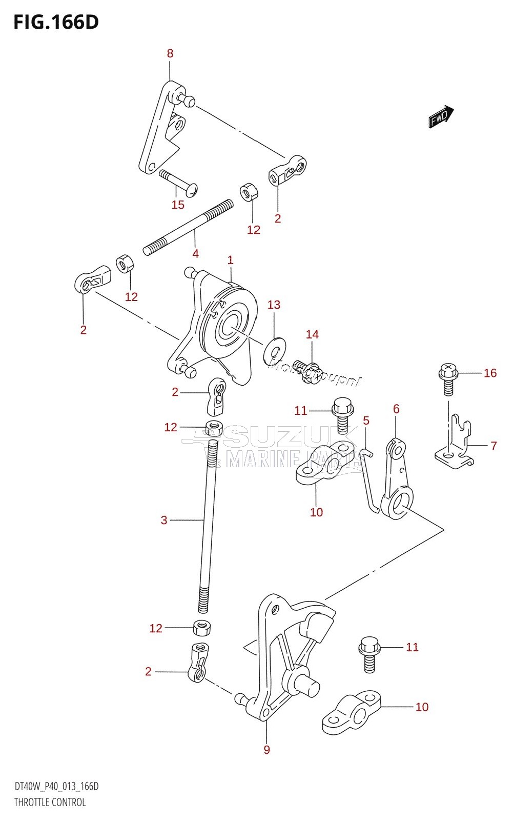 THROTTLE CONTROL (DT40WR:P90)