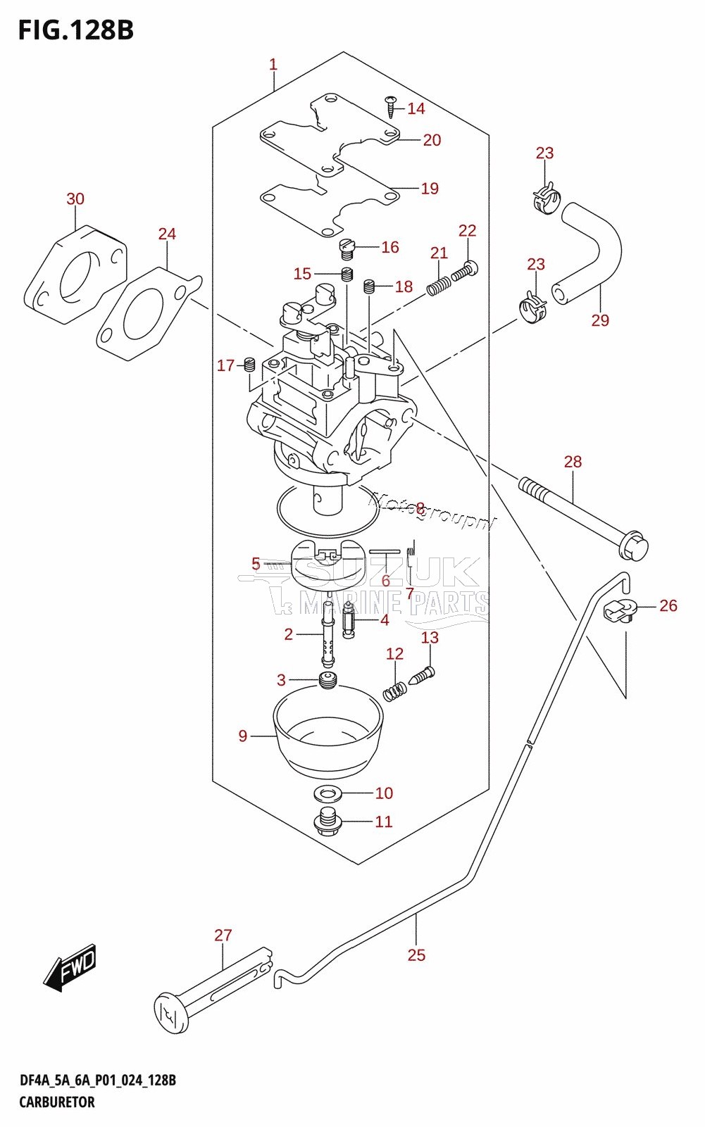 CARBURETOR (DF5A)