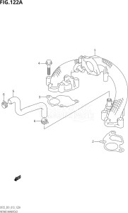 02503F-310001 (2013) 25hp E01-Gen. Export 1 (DF25  DF25Q  DF25R) DF25 drawing INTAKE MANIFOLD