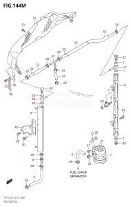 DF175T From 17502F-410001 (E01 E40)  2014 drawing FUEL INJECTOR (DF175TG:E40)