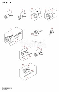 DF50A From 05003F-810001 (E01)  2018 drawing OPT:METER (DF40A,DF40AST,DF50A,DF60A,DF50AVT,DF60AVT)