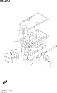 03003F-710001 (2017) 30hp P40-Costa Rica (DF30A  DF30AQ  DF30AR  DF30AT  DF30ATH  DT30  DT30R) DF30A drawing ENGINE HOLDER