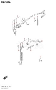 DT40 From 04005-610001 ()  2016 drawing IGNITION SWITCH (DT40W:P40)