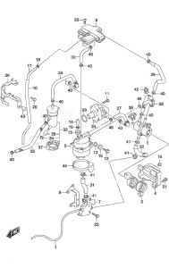 DF 9.9B drawing Fuel Pump