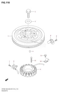 DF40A From 04004F-210001 (E34-Italy)  2012 drawing MAGNETO