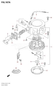 DT30 From 03001-151001 ()  2001 drawing RECOIL STARTER