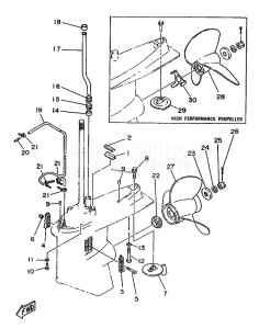 175A drawing PROPELLER-HOUSING-AND-TRANSMISSION-2