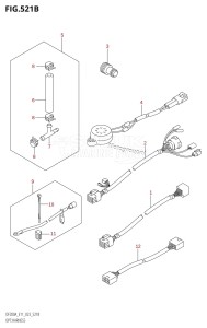 DF150AZ From 15003Z-240001 (E11 E40)  2022 drawing OPT:HARNESS (022,023)