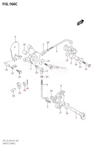 DT25 From 02503K-610001 (P36-)  2016 drawing THROTTLE CONTROL (DT30R:P40)