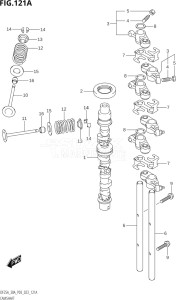 02504F-240001 (2022) 25hp P03-U.S.A (DF25A    DF25AT    DF25ATH    DT25K) DF25A drawing CAMSHAFT