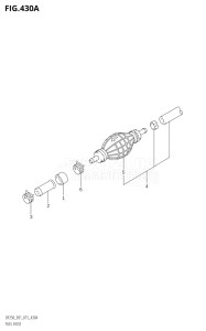 25003Z-510001 (2005) 250hp E40-Costa Rica (DF250Z) DF250Z drawing FUEL HOSE