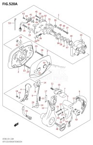 DF300 From 30001F-980001 (E01 E40)  2009 drawing OPT:FLUSH MOUNT REMOCON