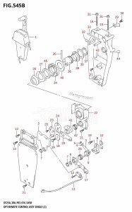 DF30A From 03003F-610001 (P03)  2016 drawing OPT:REMOTE CONTROL ASSY SINGLE (2) (DF25AT:P03)