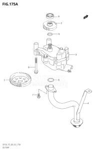 15002F-210001 (2012) 150hp E03-USA (DF150T) DF150 drawing OIL PUMP