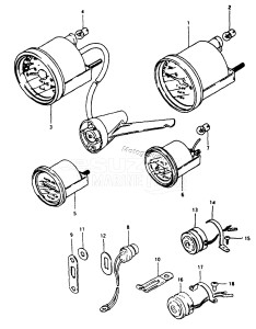 DT35 From 4001-200001 ()  1982 drawing OPTIONAL:ELECTRICAL (4)