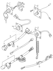 DT60 From 06002-861001 ()  1998 drawing OPT : PANEL SWITCH