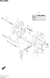 00603F-040001 (2020) 6hp P03-U.S.A (DF6A  DF6A) DF6A drawing CLAMP BRACKET