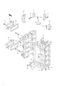 DF 60 drawing Cylinder Block