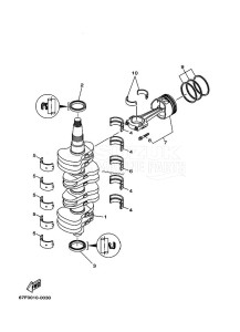 F100A drawing CRANKSHAFT--PISTON