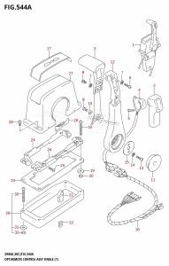 DF50A From 05003F-410001 (E03)  2014 drawing OPT:REMOTE CONTROL ASSY SINGLE (1)