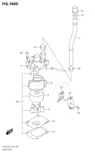 DF150AZ From 15003Z-040001 (E01 E40)  2020 drawing WATER PUMP (DF200AZ:E40)