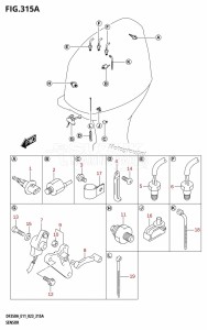 DF300B From 30003F-340001 (E11)  2023 drawing SENSOR (DF350A,DF325A,DF300B)