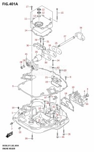 DF225Z From 22503Z-040001 (E01 E03 E40)  2020 drawing ENGINE HOLDER (DF250T,DF250Z,DF225T,DF225Z,DF200T,DF200Z)