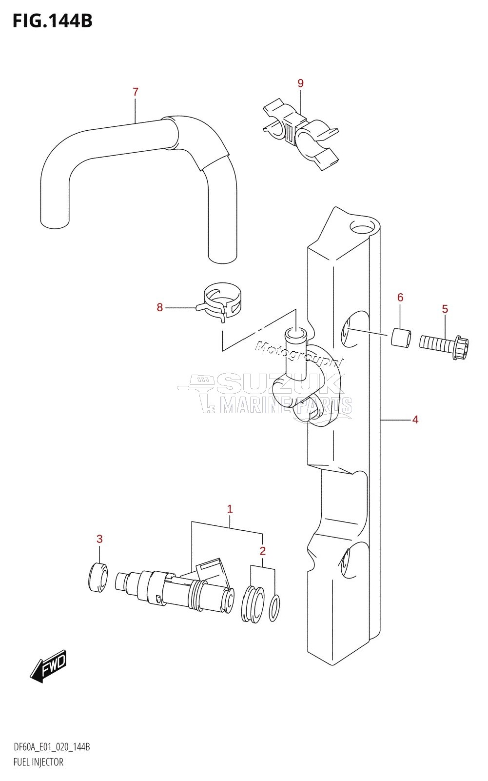 FUEL INJECTOR (E40)