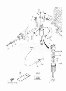 F175AET drawing FUEL-SUPPLY-1