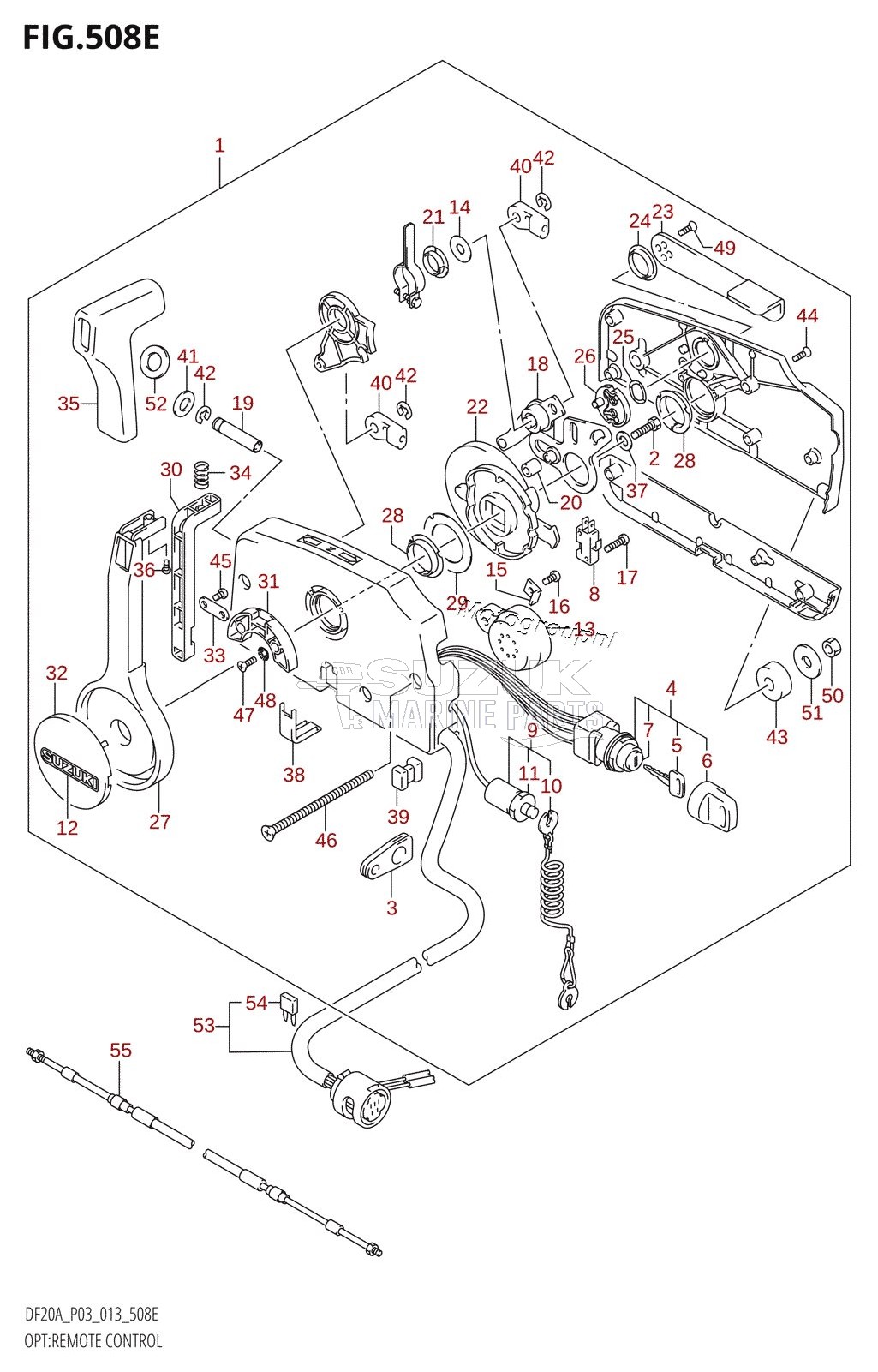 OPT:REMOTE CONTROL (DF20A:P03)