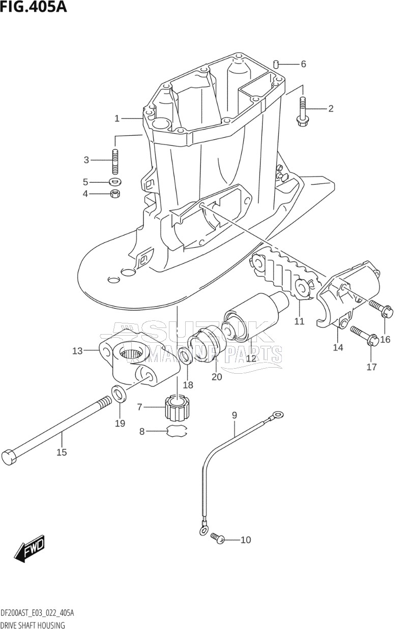 DRIVE SHAFT HOUSING