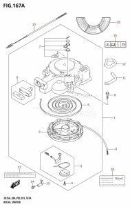 DF25A From 02504F-510001 (P03)  2015 drawing RECOIL STARTER