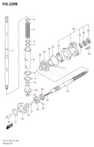 DT30 From 03005-910001 ()  2019 drawing TRANSMISSION (L-TRANSOM)