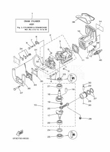 2CMHS drawing CYLINDER--CRANKCASE