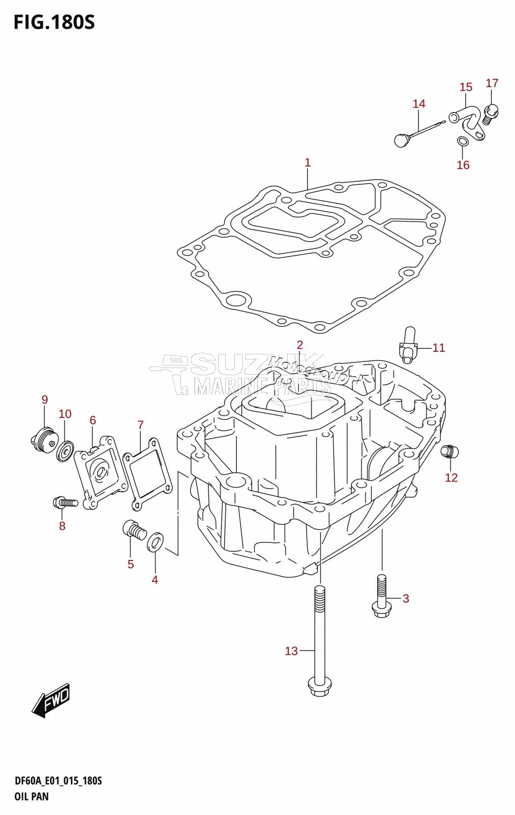 OIL PAN (DF60AVT:E40)