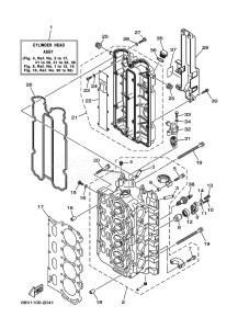 FL115A drawing CYLINDER--CRANKCASE-2