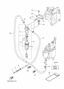 FL250BETX drawing FUEL-SUPPLY-1