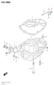 06002F-710001 (2017) 60hp E03-USA (DF60A) DF60A drawing OIL PAN (DF50AVT:E03)