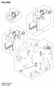 DF140BT From 14005F-440001 (E11 - E40)  2024 drawing OPT:KEY LESS START