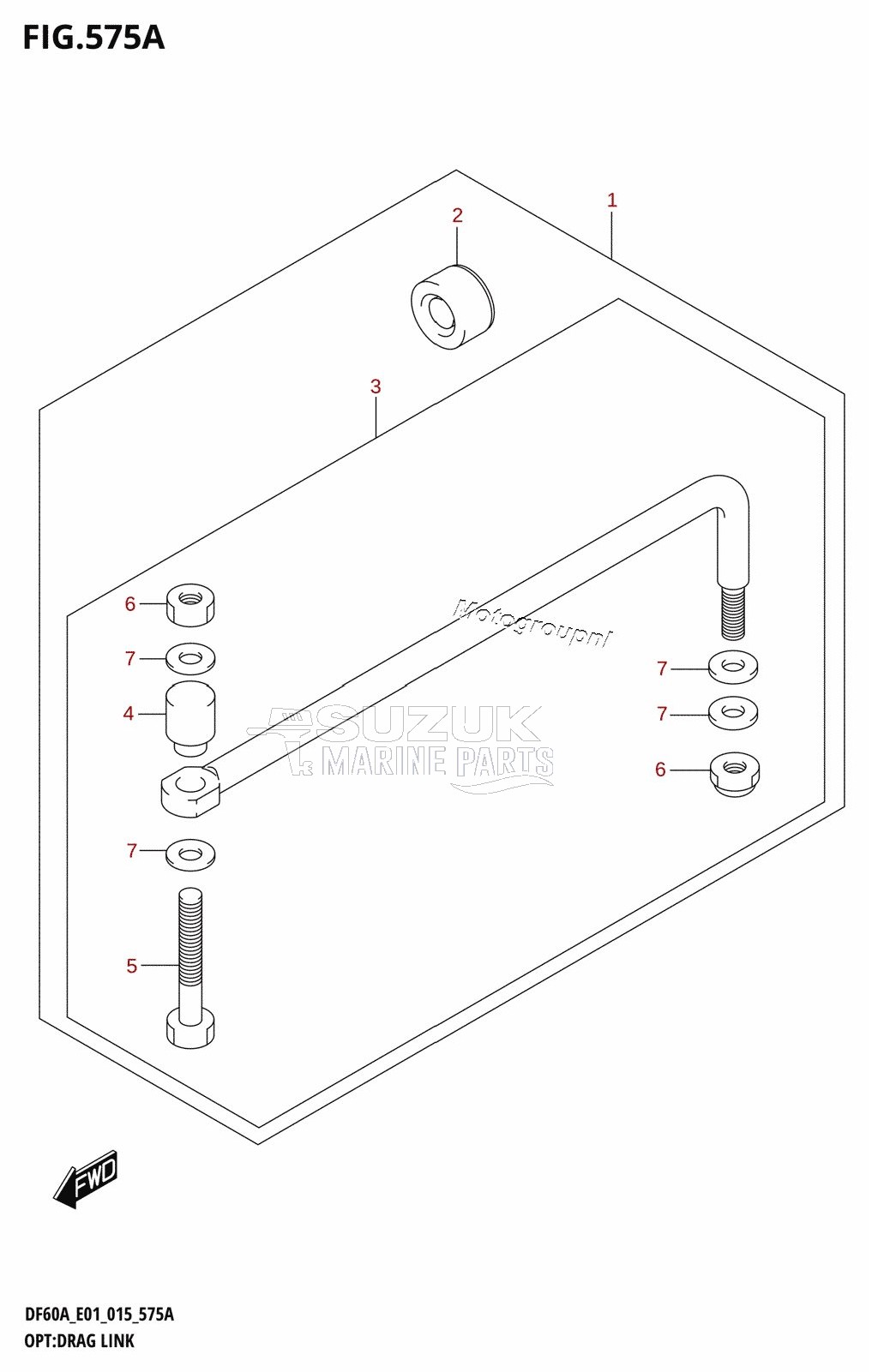 OPT:DRAG LINK (DF40AQH:E01)