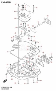 DF300A From 30002P-240001 (E11)  2022 drawing ENGINE HOLDER (DF250ATSS)