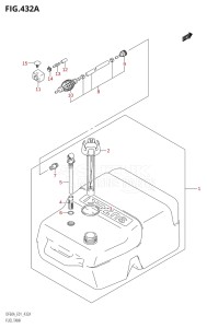 04004F-110001 (2011) 40hp E34-Italy (DF40AST) DF40A drawing FUEL TANK