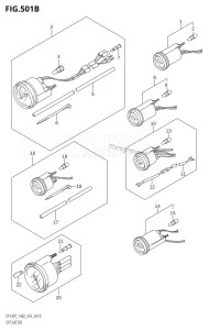 DF140 From 14001F-371001 (E03)  2003 drawing OPT:METER (K5,K6,K7)