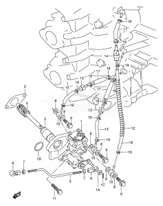 DT55 From 05501-231001 ()  1992 drawing OIL PUMP