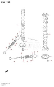 DF70A From 07003F-310001 (E01 E40)  2013 drawing CAMSHAFT (DF80A:E40)