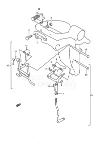 Outboard DT 8c drawing Reverse Lock Set