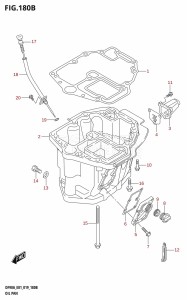 DF80A From 08002F-910001 (E01 E40)  2019 drawing OIL PAN (DF70ATH,DF80A,DF90ATH)